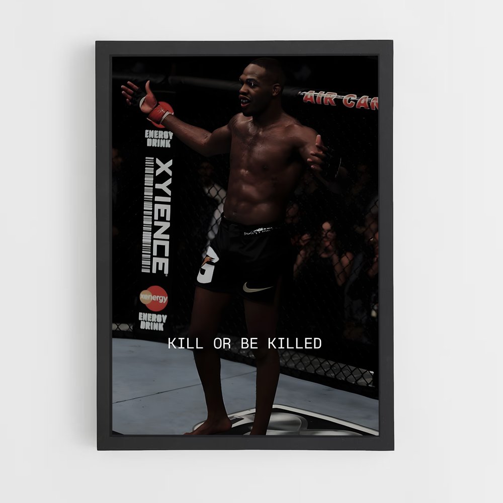 Poster Cage Royale – affiche MMA (vue 2)